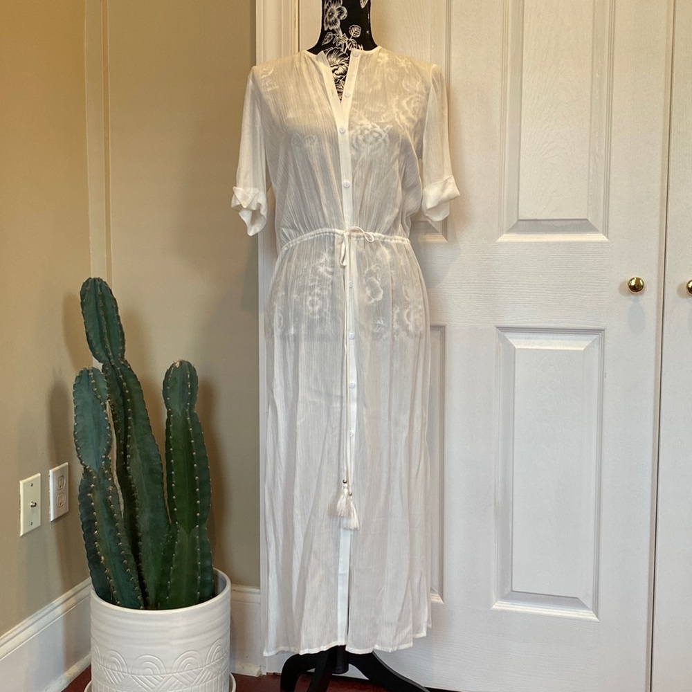 WHBM Sheer Beach Wear